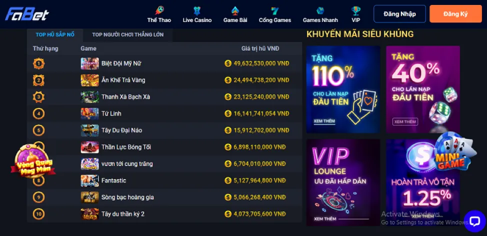 Hình ảnh khuyến mãi hấp dẫn tại GD86 App